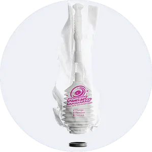 Plunger Protector: Includes Plunger, 1 Cap & 1 Bag