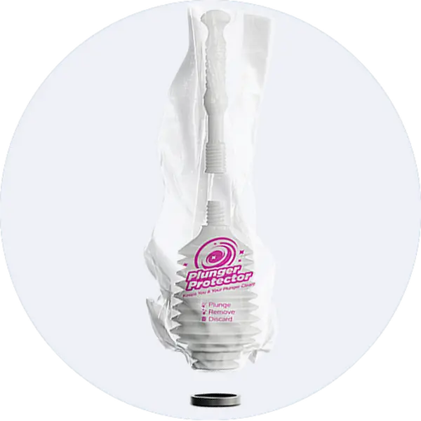 Plunger Protector: Includes Plunger, 1 Cap & 1 Bag