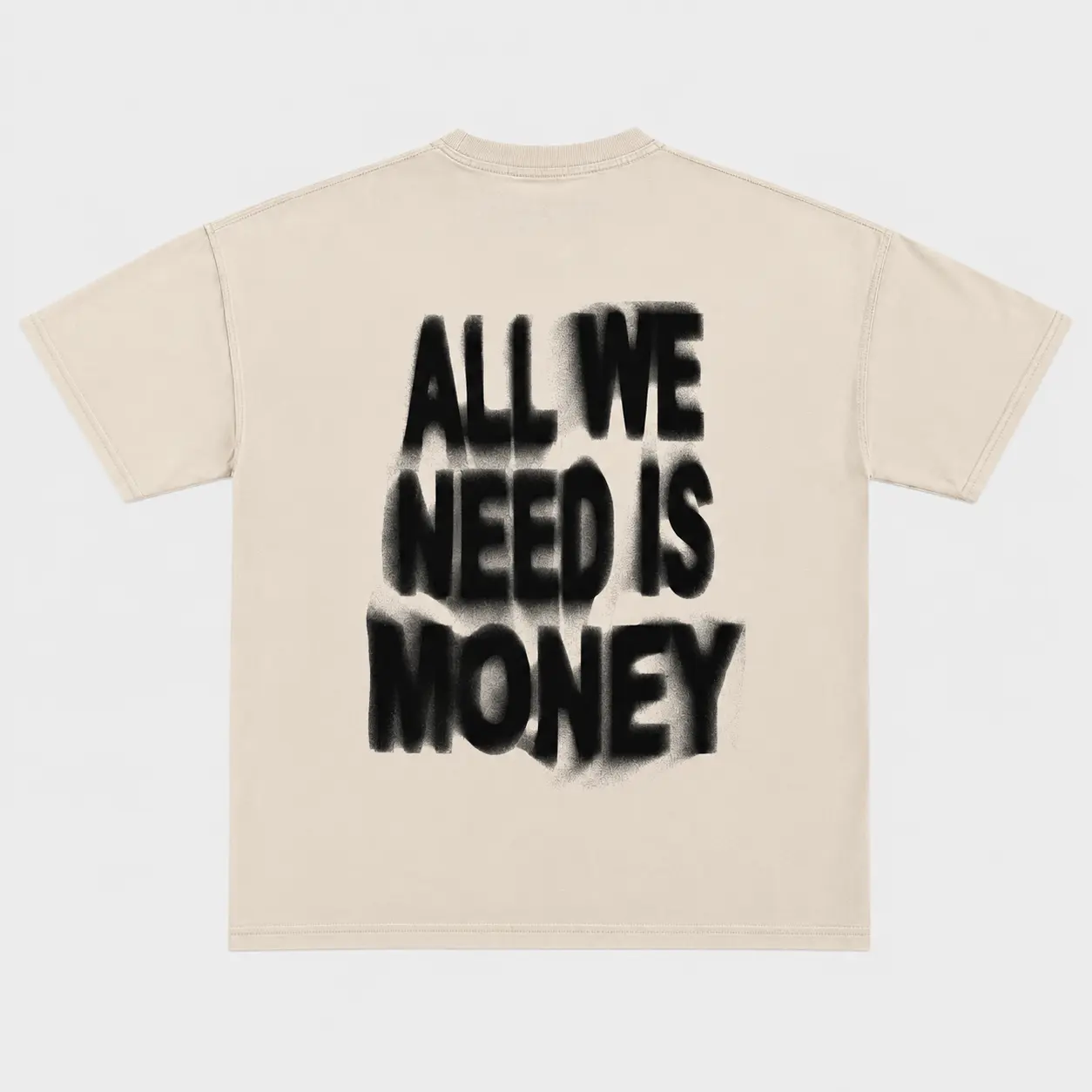 Y2K All We Need is Money - Y2k Graphic Tees - All We Need is Money - Y2k - Gift For Men & Women - Tops Streetwear Crewneck Casual Menswear Tshirt Round Neck Shortsleeve