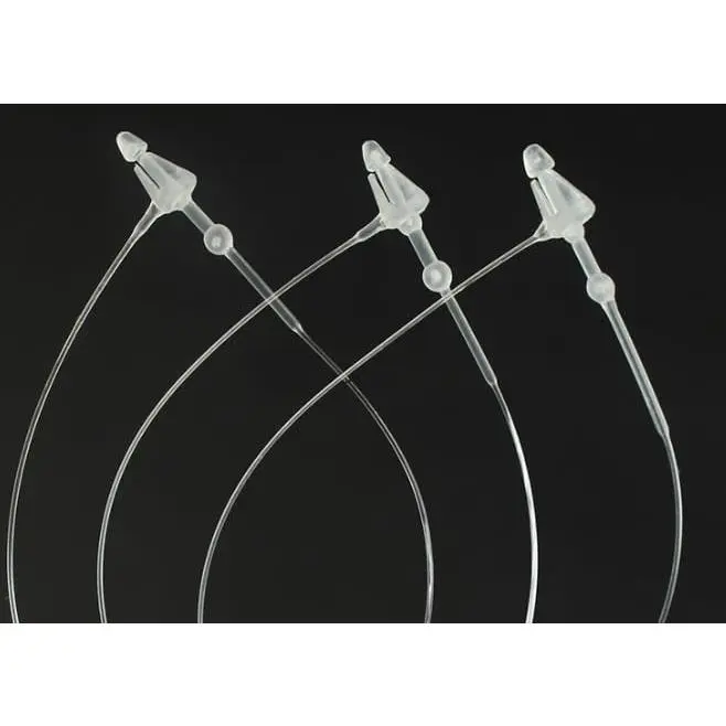 3 Inch 3000 count Plastic Fasteners Hang Tags Clear Snap Lock Pins  Loop Price Tag Pins Safety Ring Ties for Retail Store Clothing Accessory(3" 3000 count, Clear)
