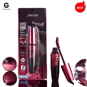 SHEDOES Hyper Curl Waterproof & Sweat-proof Mascara - 360° Silicone Brush for Intense Thickness Length & Curl - Radiant Cosmetic for All-day Wear