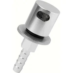 5/16'' Remote Mount Vent Valve for Fuel Tanks Detachable Replacement Part Fits Tank Vent Line Durable & Easy Install