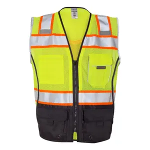 Kishigo Premium Black Series Black Bottom Class 2 Vest