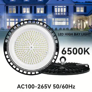 1PC 150W/200W  LED Highbay lamp, circular flying saucer lamp, suitable for warehouses, workshops, and factories Outdoor Modern