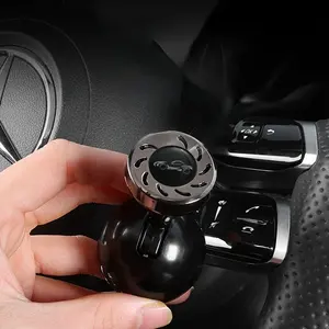 Metal Car Button Cover, Auto Start Protection, Metal Ball Rod, One-Button Start Accessory, Automotive Joystick Protector, Car Accessories