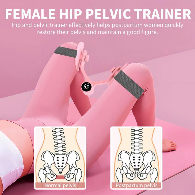 Pelvic Floor Muscle Training and Repair Device - Thigh Master 2026 Upgraded,Inner Thigh Exerciser,Pelvic Floor Exercise Devices, Kegel Exerciser for Women and Man - 3 Strength Levels and LED Counting Display