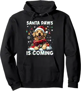 Golden Retriever Christmas Tree Decorations Dog Lover Xmas Pullover Hoodie G4