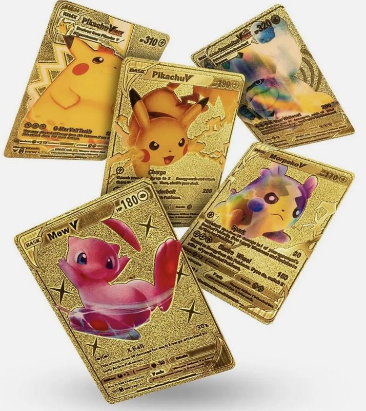 Pokemon Card Pack TCG Fan Art Lot of 55 Holographic Ultra Rare Gold Silver Black Rainbow