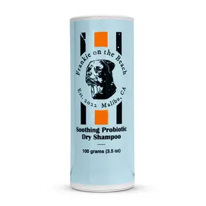 Frankie on the Beach Soothing Probiotic Dry Shampoo for Dogs