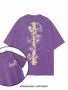 Professional IronPanda Grow Through It printed Gym Shirt - Ready to Ship