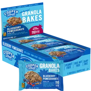Blueberry Pomegranate Granola Bakes 1oz - 12 Count Pack