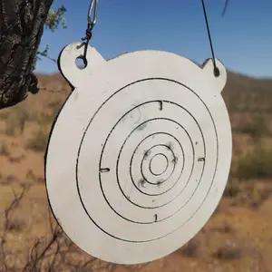 Infinity Bullseye Self Healing Reactive Target - With Rope and Carabiner for Mounting