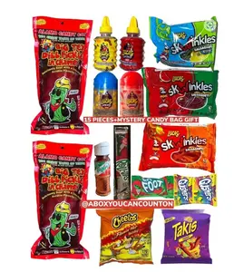Chamoy Pickle Kit for 2- 15 Items Includes 2 Pickles
