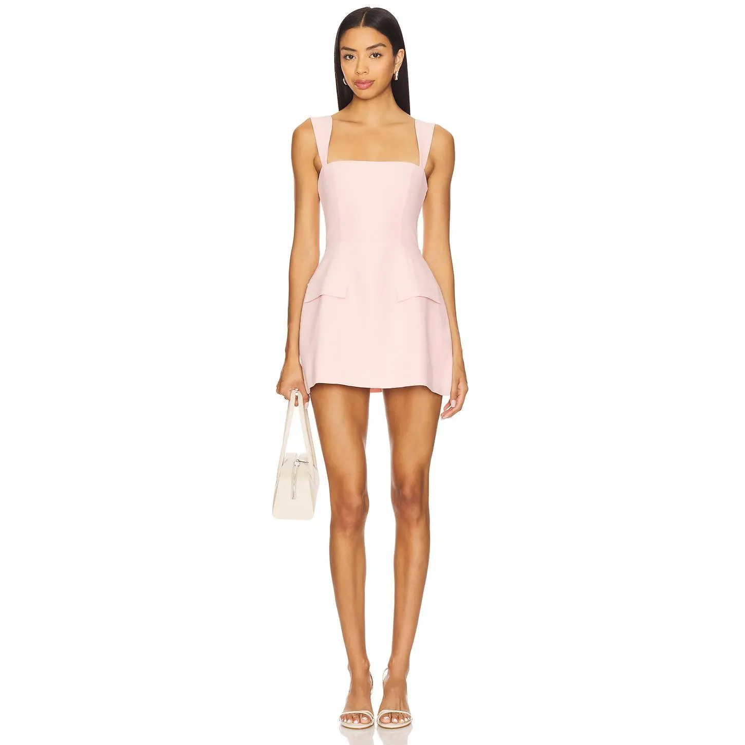 Amanda Uprichard x REVOLVE Bethany Romper in Dusty Rose