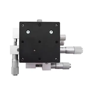 3 Axis Linear Stage Trimming Platform Bearing Tuning Sliding 60x60mm