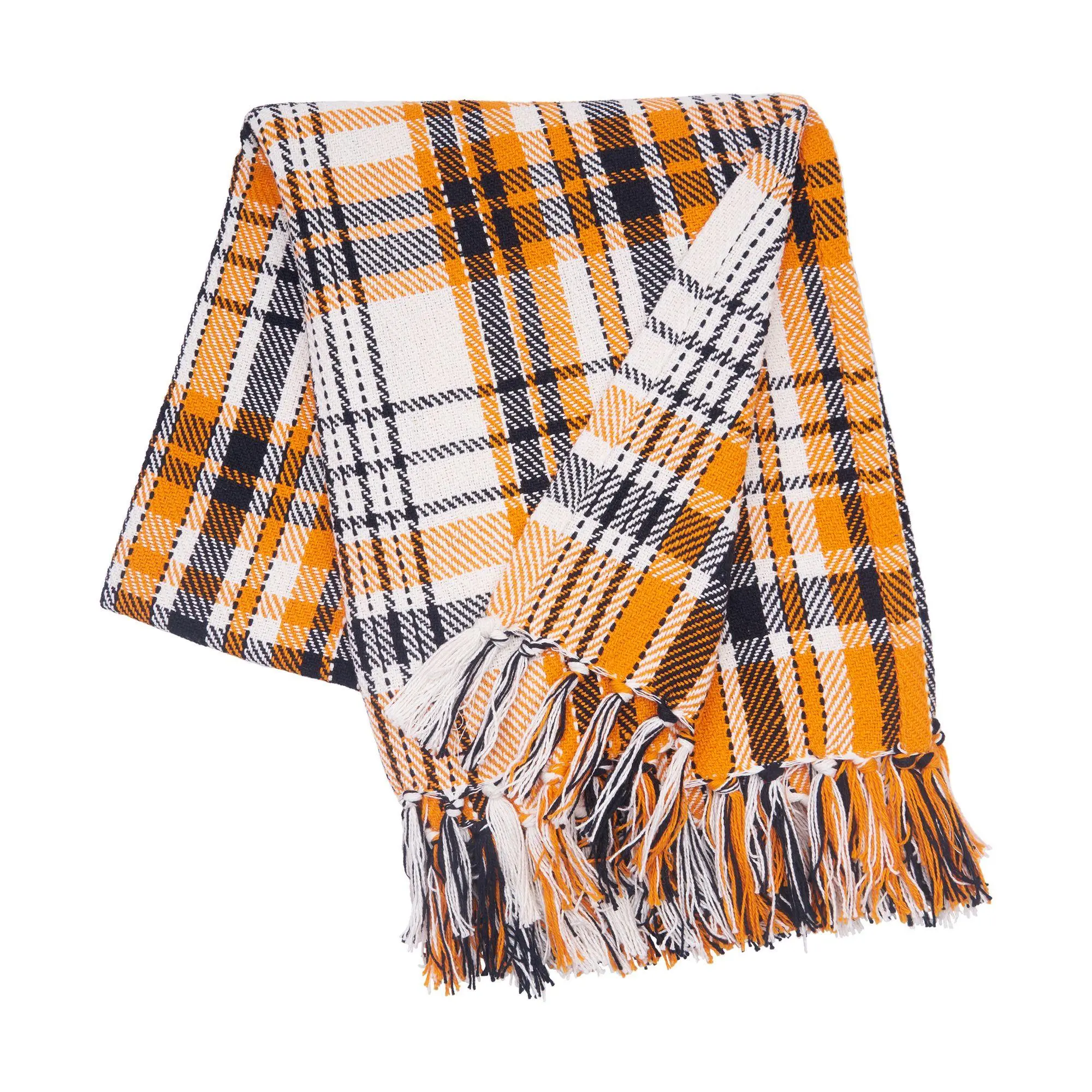 Zelda Plaid Throw by Valerie