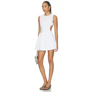 Solid & Striped The Mini Sabine Dress in Optic White