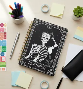 This 8.4 x 6.3-inch planner includes daily, weekly, and monthly planning sections (January 2026 to December 2026) with index tabs.  It's perfect for teachers, students, and working professionals, and makes an ideal Christmas gift.