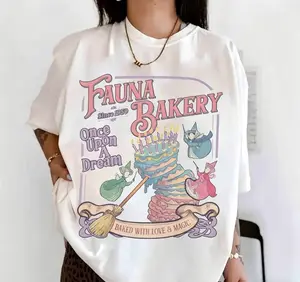 Comfort Colors Fairy Godmother Baking Shirt, Baked With Love And Magic Tee, Retro Princess Cake, Whimsical Trip, Cottagecore Vibes