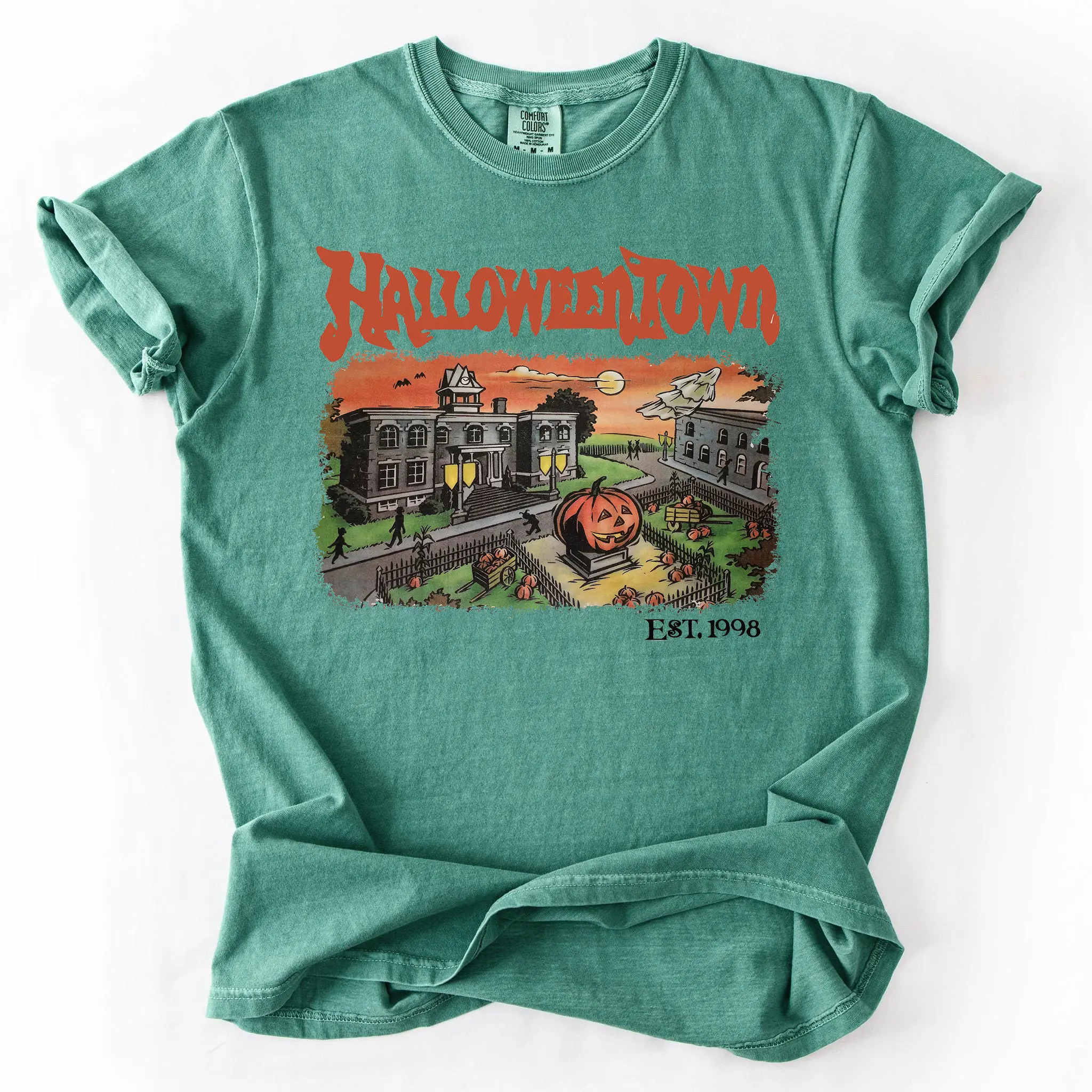 Comfort Colors Halloweentown Est 1998 Shirt, Halloweentown University, Retro Halloweentown Shirt, Cute Fall Shirt, Halloween Graphic Tee