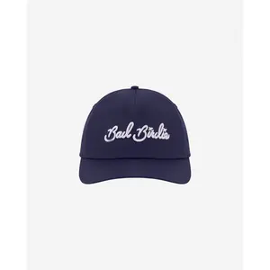 Script Hat in Dark Navy