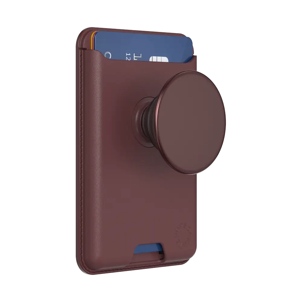NIB PopSockets Softgoods MagSafe PopWallet+ , Grip & Adjustable Stand for CellPhones