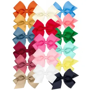 Scalloped Edge Grosgrain Bow