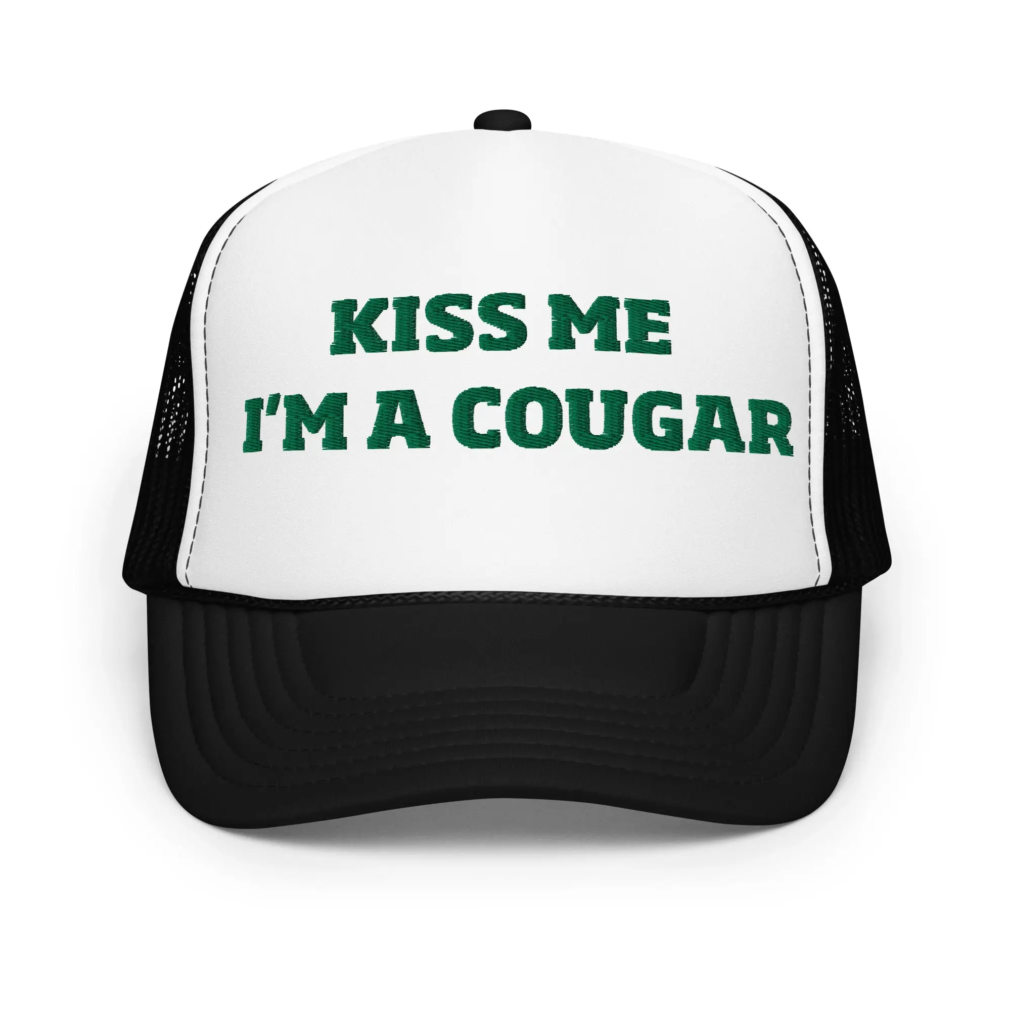 St. Paddy's Kiss Me Cougar Trucker Hat