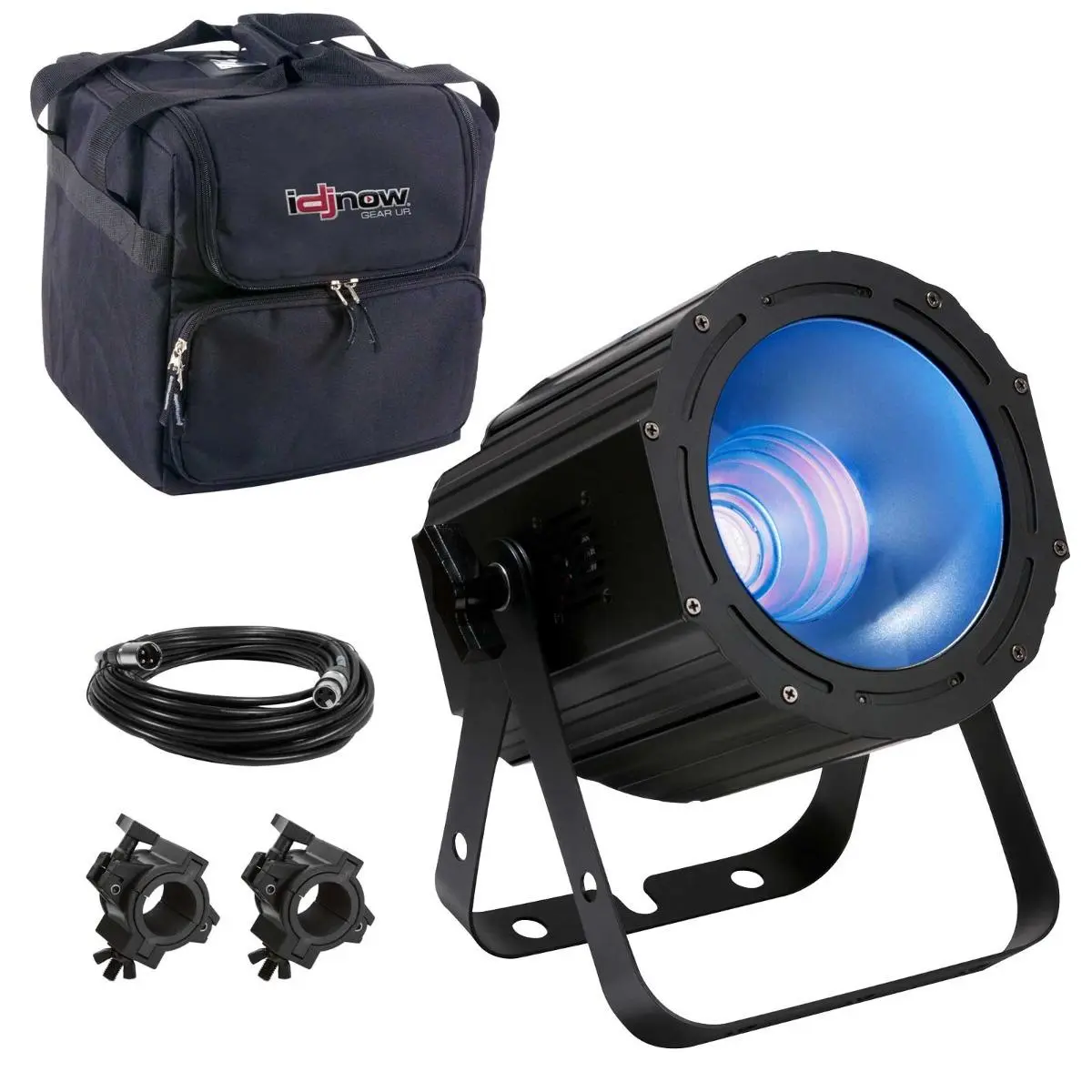 ADJ UV COB Cannon Super High Output UV Light Cannon with Carry Case Package