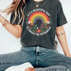 It's a Beautiful Day to Smash the Patriarchy, Smash the Patriarchy Shirt, Feminist T Shirt, Equal Rights Shirt, Feminism Shirt, Girl Power FQR