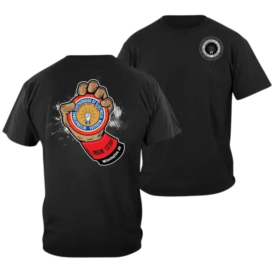 Custom Number IBEW Brotherhood of Electrical Workers Graphic T-Shirt, Perfect for Casual Wear, Workwear Streetwear Apparel