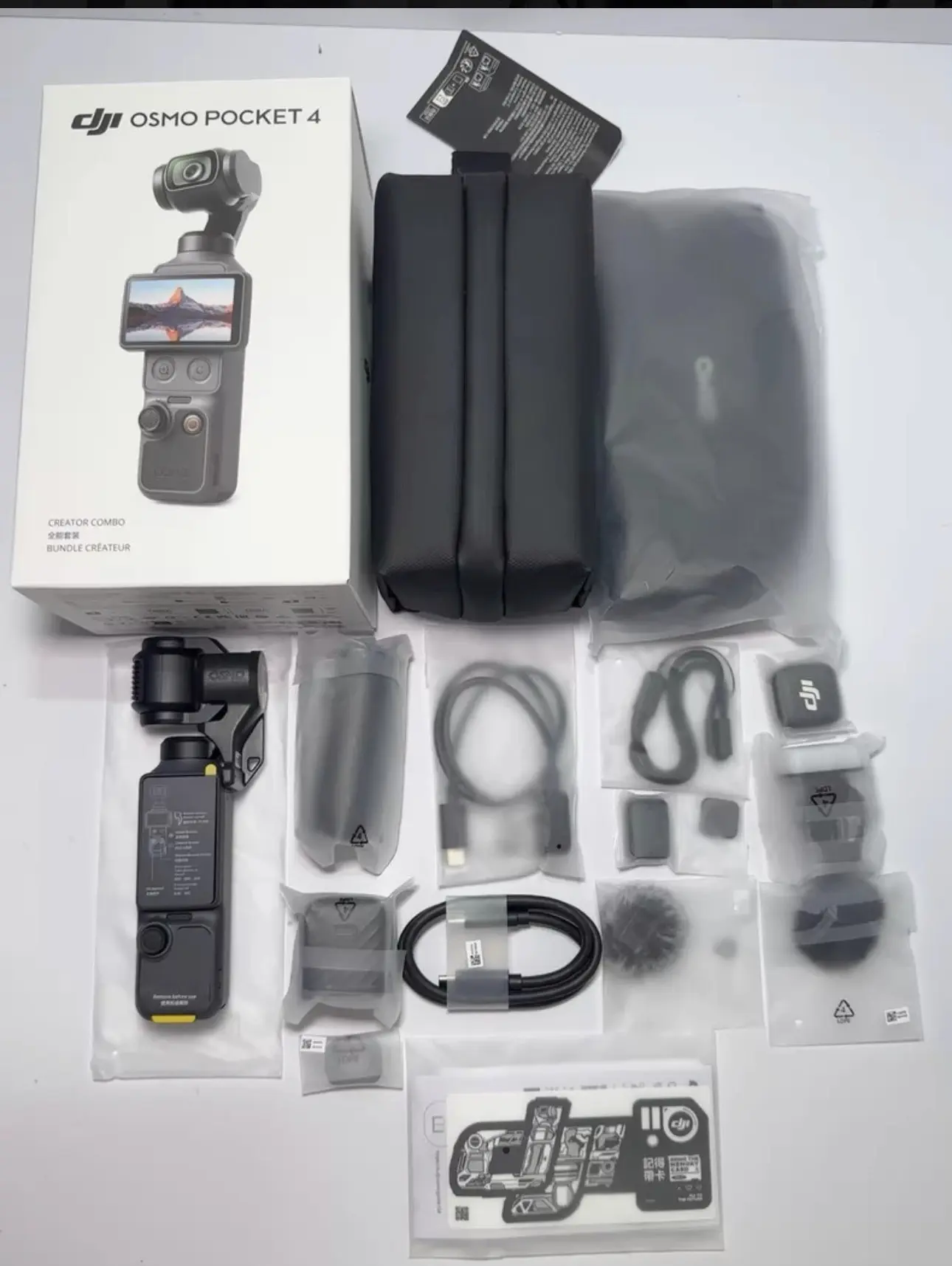 Pocket 4 Creator Combo Osmo with accessories