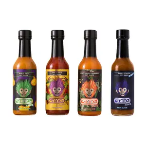 Stanky Sauce Hot Sauce Adventure 4-Pack – Premium Hot Sauce Gift Set