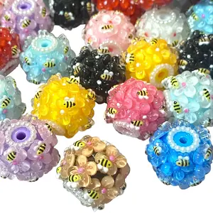 You Are The Bee's Knees 20mm Fancy Beads - Beading Craft Supplies DIY