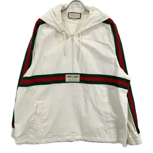 Pre-owned GUCCI Cotton Small Leather Goods SHELLY LINE Jacket