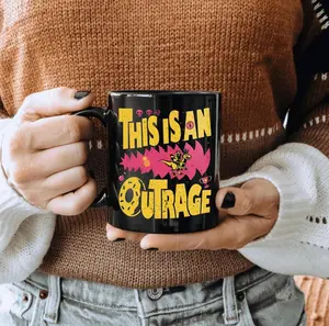 This Is An Outrage Dungeon Crawler Carl Mug, Princess Outrage Cup, Mongo Is Appalled,Book Lover Gift