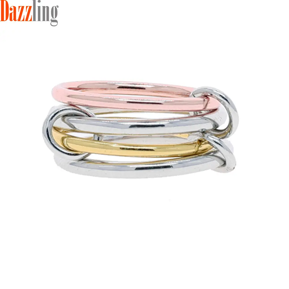 Smooth surface, 3 colors, 4 rings