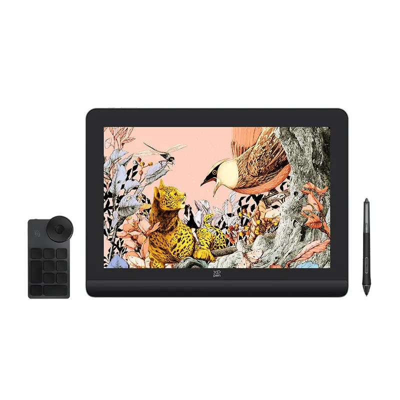 XPPen Artist Pro 16 Gen2 2.5K 16in QHD Drawing Tablet Pad - Full Laminated Anti-Glare Screen, 16384 Pressure Levels X3 Pro Battery-Free Stylus, 159% sRGB, Tilt Support, Mini Keydial, Wireless Chip-Equipped Digital Writing Device for Education Use