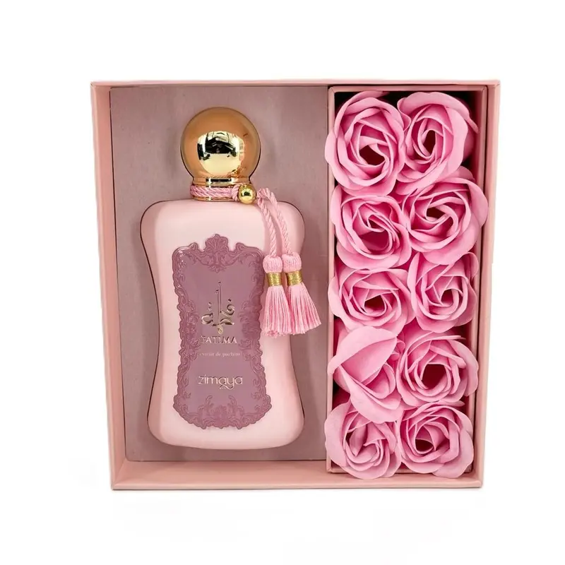 Afnan Zimaya Fatima Pink Women's Eau De Parfum Spray - 3.4 fl oz Aromatic EDP Fragranced Perfume, Light Elegant Musky Floral Scent with Arabic Vanilla Rose, Gourmand Soft Allure Long-Lasting, Aromatic Perfume