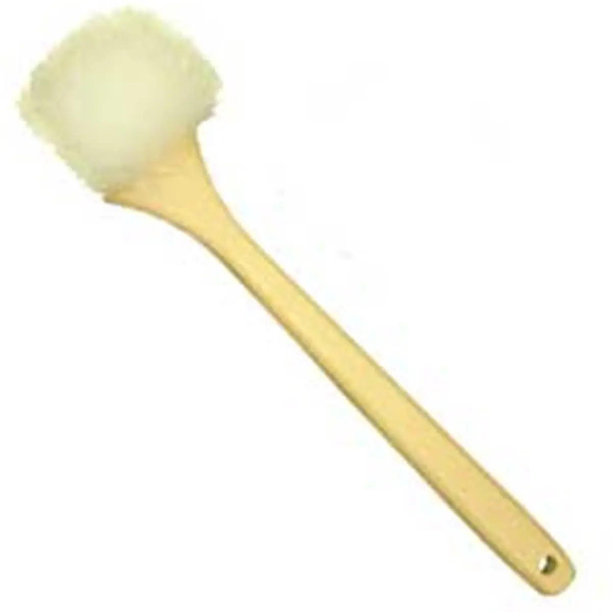 20-in Nylon Bristle Scrub Brush - Plastic Handle, Synthetic Bristle Scrubber, 5.5" x 5" Size, Easy Storage, for Kitchen & Barbecue Use