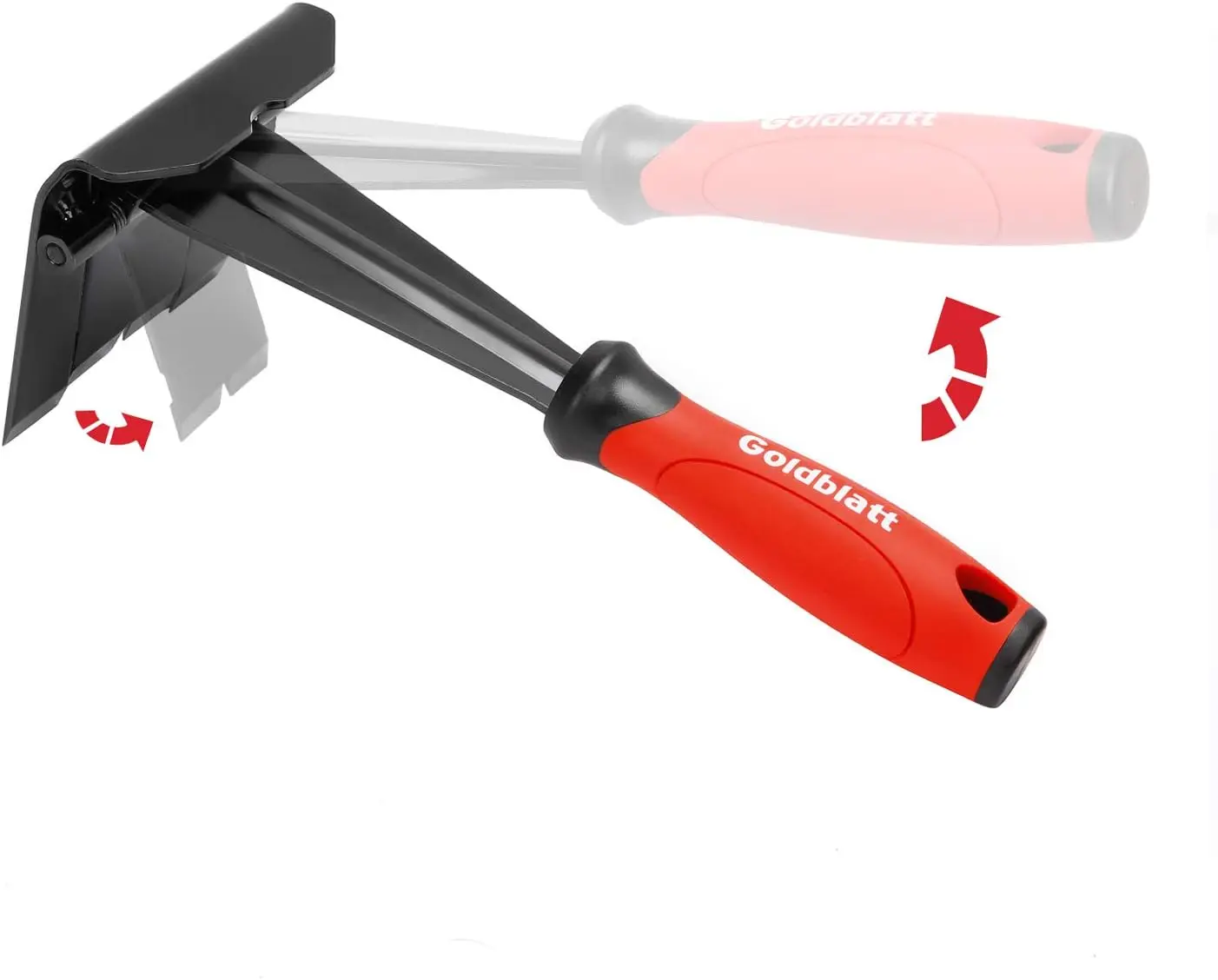 Goldblatt 4-Inch Tile Removal Tool for Commercial Work Home Improvement Baseboard Molding Siding Floor Removal Remodeling Multi-Function