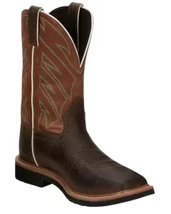 Justin Men's Dalhart Waterproof Western Work Boot Soft Toe - Se4216