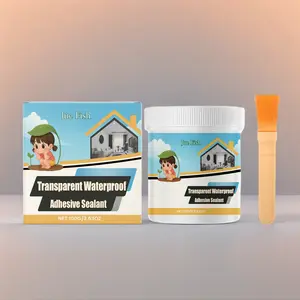 Household Transparent Gap Filler Glue  Waterproof Sealant Soft Tough Long Lasting Leak Prevention Easy Application Home Renovation Supplies