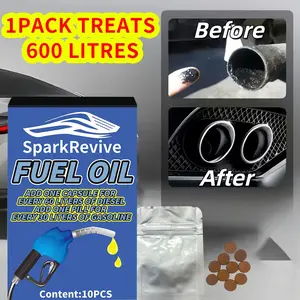 10pcs Fuel Additive for Car Gasoline Engine Cleaner, Removes Carbon Deposits, Saves Fuel, Boosts Power, Automotive Maintenance Essential