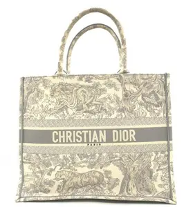 Pre-owned Dior canvas Shoulder Bags tote bag
