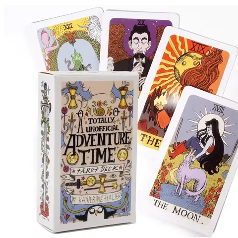 A Totally Unofficial Adventure Time Tarot Deck, Tarot Card Deck