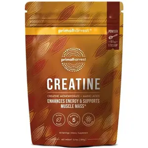 Primal Harvest Creatine Powder Supplement for Men & Women – Boost Muscle Growth, Strength, Energy & Recovery – Ideal for Fitness & Workout Performance