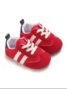 Newborn Baby Boy Soft Sole Canvas Sneakers, Soft Soled Shoes, Fashionable Comfortable Durable Design, Infant Walking Shoes for Daily Wear & Outdoor Activities