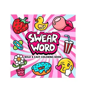 Swear Word: Bold and Easy Coloring Book for Adults Featuring Groovy & Funny Designs for Relaxation funny design handy size