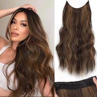 24inch-Balayage Dark Brown to Chestnut